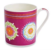 Picture of SUZANI FINE CHINA MUG AUBERGINE